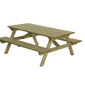 Picknicktafel 180x160cm, 35mm ~