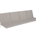 4-zitskussen taupe ~