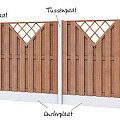 Betonplaat glad 24x3,5x224 cm. grijs, ongecoat. ~