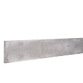 Betonplaat stampbeton 25x3,5x225 cm. grijs. ~