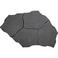 New Mexico Black natuurlijk verband 57x46x6 cm. ~