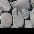 Flat Pebbles groen 30-60 mm. - 0,7 m³ BigBag à 1000 kg. (uitlopend 2026) ~