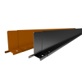 StraightCurve Hardline 220x15 cm. weervast staal (CorTen) (uitlopend 2026) ~