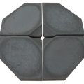 Parasoltegel zwart 45x45x8 cm. ~