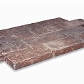Kobbelstones getrommeld bruin-zwart 42x21x7 cm. ~