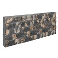 Splitted Rock XL Grey Caramel recht 60x15x15 cm. (uitlopend 2026) OP=OP ~