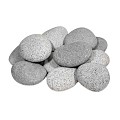 Beach Pebbles grijs 30-60 mm. zak à 20 kg. ~