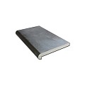 Blue Stone randtegel gezoet type D hoekradius links 53/30x50/30x5/3 cm. ~