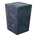 Brasilian Black bloembak 30x30x90 cm. taps ~