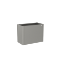 Moestuin Boxkwartsgrijs metallic 100x50 cm~