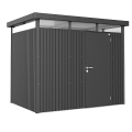 Berging HighLine Gr. H2 donkergrijs metallic met standaard deur ~