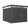 Berging HighLine Gr. H5 donkergrijs met standaard deur (275x315x222 cm) ~
