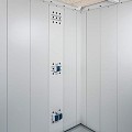 Electro-Montagepaneel voor Neo, grijswit (204x28x4 cm) ~