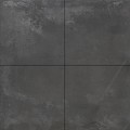 Keramische tegel Geoceramica® Concreet Black 60x60x4 cm. ~