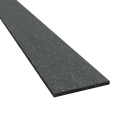 Dual Straight Privacy Lamel Graphite Black 47x3 mm (BxD) L=203 cm. ~