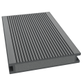 Dual Straight gevulde plank 400x16,2x2,8 cm fijn geribbeld Stone Grey ~
