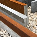 Opsluitband afdekker CorTen 200x6x6,5/20 cm. (uitlopend 2026) ~