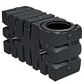 Rain4Me Plus 2000l tank+pomp 223x124x125 ~