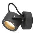 SLV Wand lamp Sitra 360 Wandlamp Antraciet 230V GX53 max 9w~