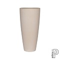 Pottery Pots plantenbak Dax XL, Natural White ø46.5x99 cm ~