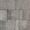 Light Tumbled Concrete Grey 15x15x6 cm. ~