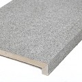 Pepper Dark zwembadboord 60x35x4-2 cm met rechte overhangende boord~