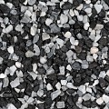 Nero Blanco split 8-16 mm. - 1 m³ BigBag á 1500 kg. ~