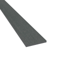 Dual Straight Privacy Lamel Graphite Black 35x3 mm (BxD) L=123 cm. ~