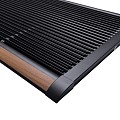RiZZ Outdoor Mat Anthracite - with Teak