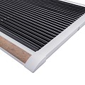 RiZZ Outdoor Mat White - with Teak
