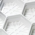 Aslon splitplaat wit 59,2x79x3cm. ~