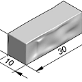 Cliffstone Walling Brick Labrador 30x10x10 cm. 2-zijdig ~