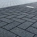 ZOAK waterdoorlatende klinker 20x10x5,5 cm. Zwart ~