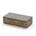 ZOAK waterdoorlatende klinker 20x10x5,5 cm. Koffie ~