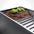 Moestuinbox tussenbodem
