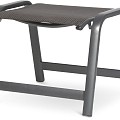 Nova Footrest textileen bekleding Mixed Grey (55x57x43 cm) ~