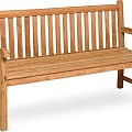 Cordoba Teak Bench Indonesian Legal Wood Certificaat 180 cm Teak (180x65x92 cm) ~