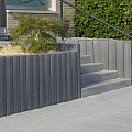 Strained Rock Blue Traptrede 100x40x15 cm. ZF ~