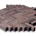 IJssels getrommeld oud-hollands 15x5x7,5 cm. ~