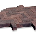 Dikformaat met facet oud-hollands 21x7x7 cm. ~