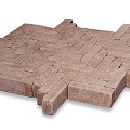 Waalstones getrommeld terracotta 20x5x7 cm. ~