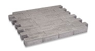 Dikformaat strak grijs 20x6,5x6,5 cm. ~