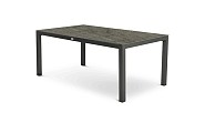 Briga Table Trespa Oak Grey Top Charcoal Frame