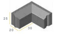 GELHS 5/20x25x50 90i grijs vis ~
