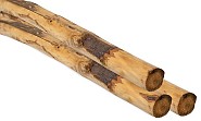 Ronde paal tamme kastanjehout geschild Ø 8/10x180 cm. ~