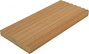 Bankirai 25x145 mm. Terrasplank fijn-grof P110 Premium FSC