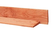 Douglas Zweeds rabat 1 zijde geschaafd. 1 zijde fijnbezaagd 1.1-2.7x19.5x300 cm onbehandeld ~
