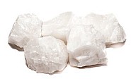 Edelsteen Bergkristal 0,5-5 kg (wit transparant) OP=OP