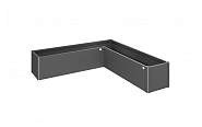 Kweekbed Belvedere MINI Gr. L200 donkergrijs-metallic ~