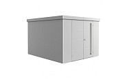berging Neo 4C dubbele deur, zilver-metallic ~